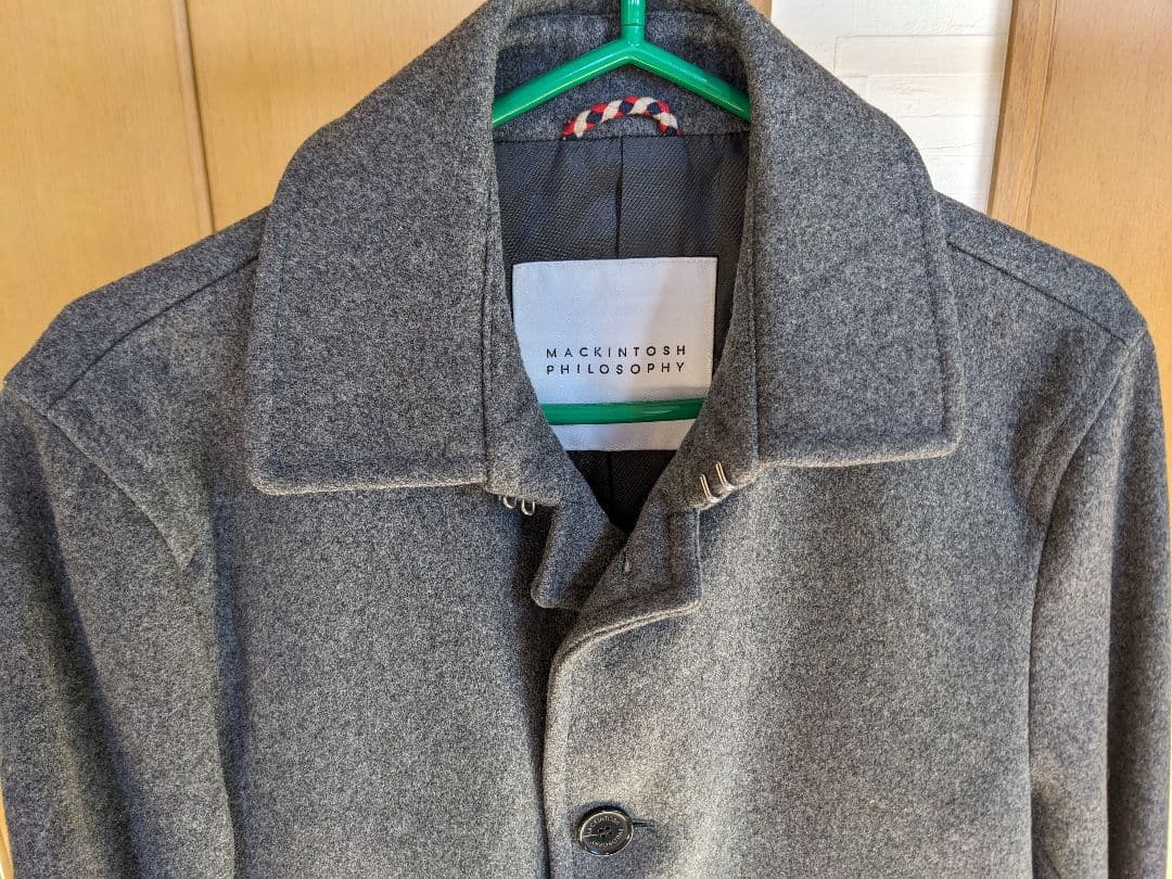 MACKINTOSH PHILOSOPHY アドミラルメルトンシングルPコート