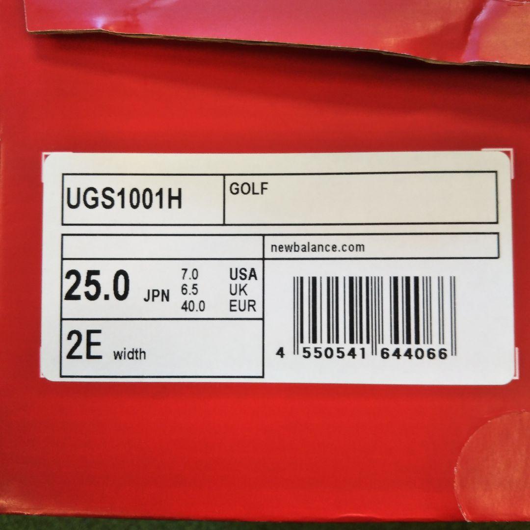 新品　ニューバランス ＵGS1001H ゴルフシューズ 25cm