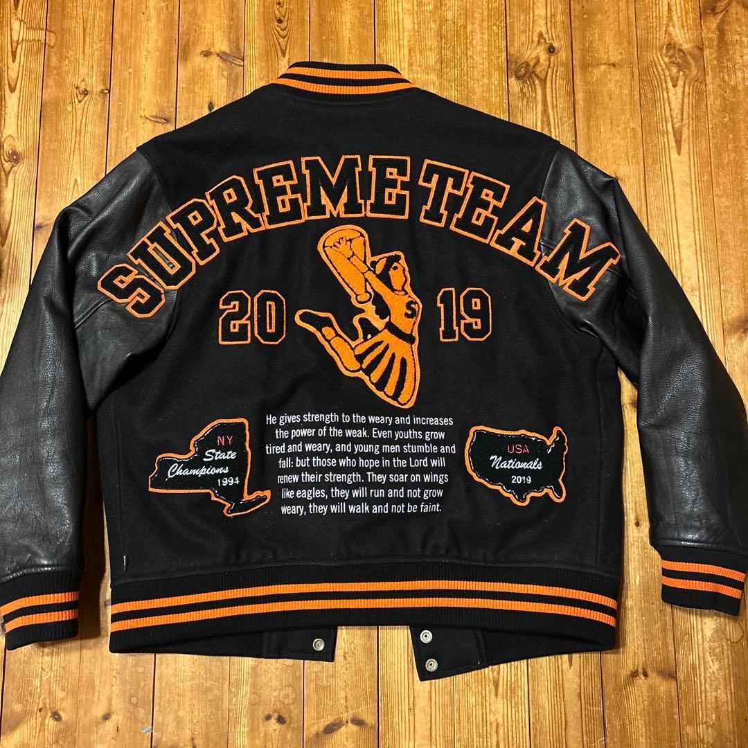 Supreme varsity jacket スタジャン