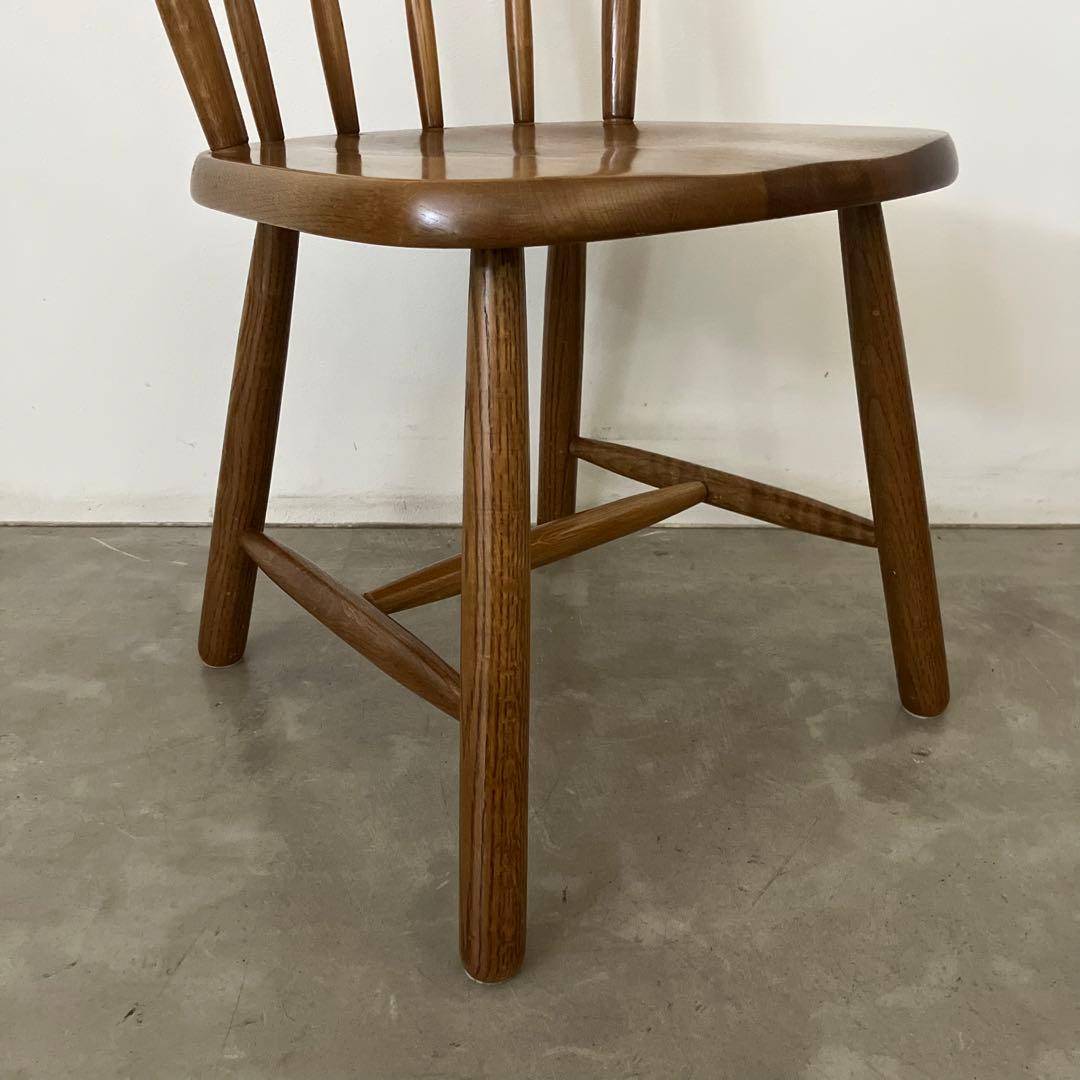 レトロ　アンティーク　古家具　北欧家具　無印良品　ウィンザーチェア　ナチュラル