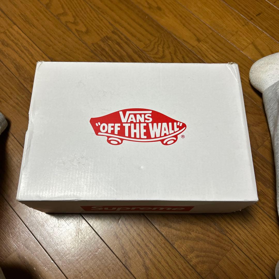 靴 vans supreme dollar skate grosso mid