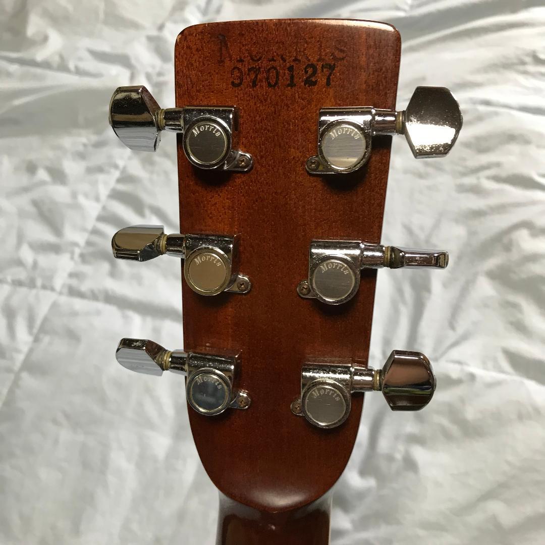 Morris W-30 モーリス【整備品】シール跡有り アコギ ハードケース