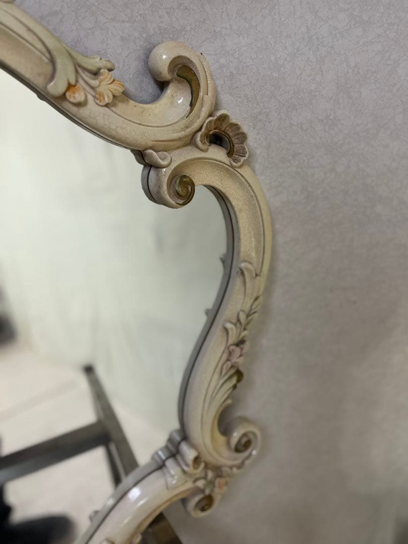 Baroque vintage mirror ロココ調／エンジェル