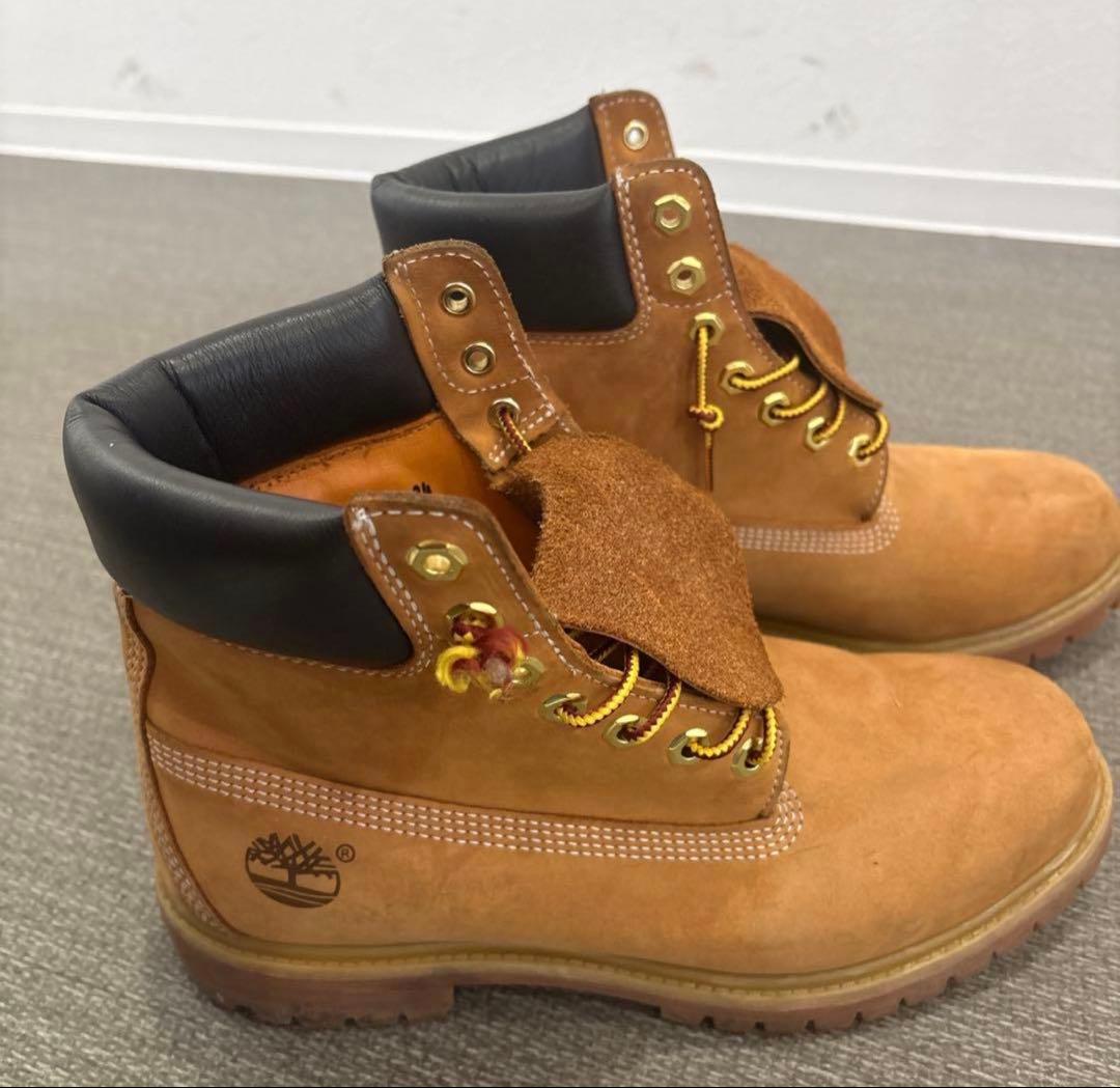 timberland イエローブーツ