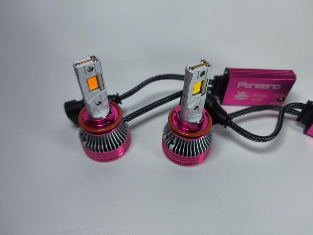 ノーコン 18LED　シリーズＰ　雪に強いイエローLEDバルブ
