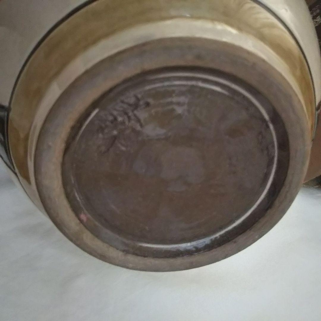 値下新品未使用【赤絵花紋花瓶 壺】琉球焼 小橋川陶器 沖縄 壺屋陶器 即購入 箱