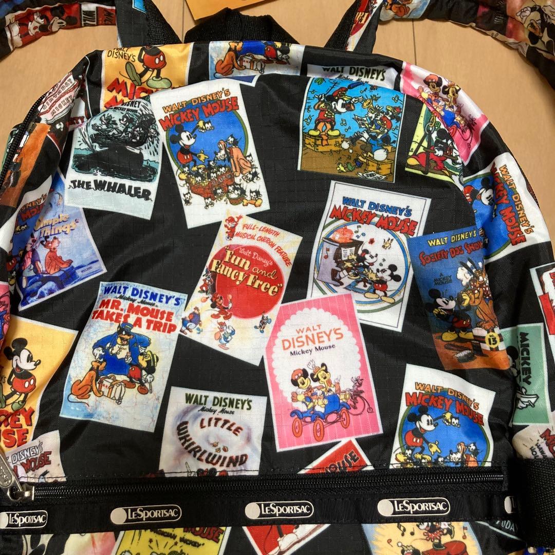 ディズニーレスポー、ポスター柄リュック