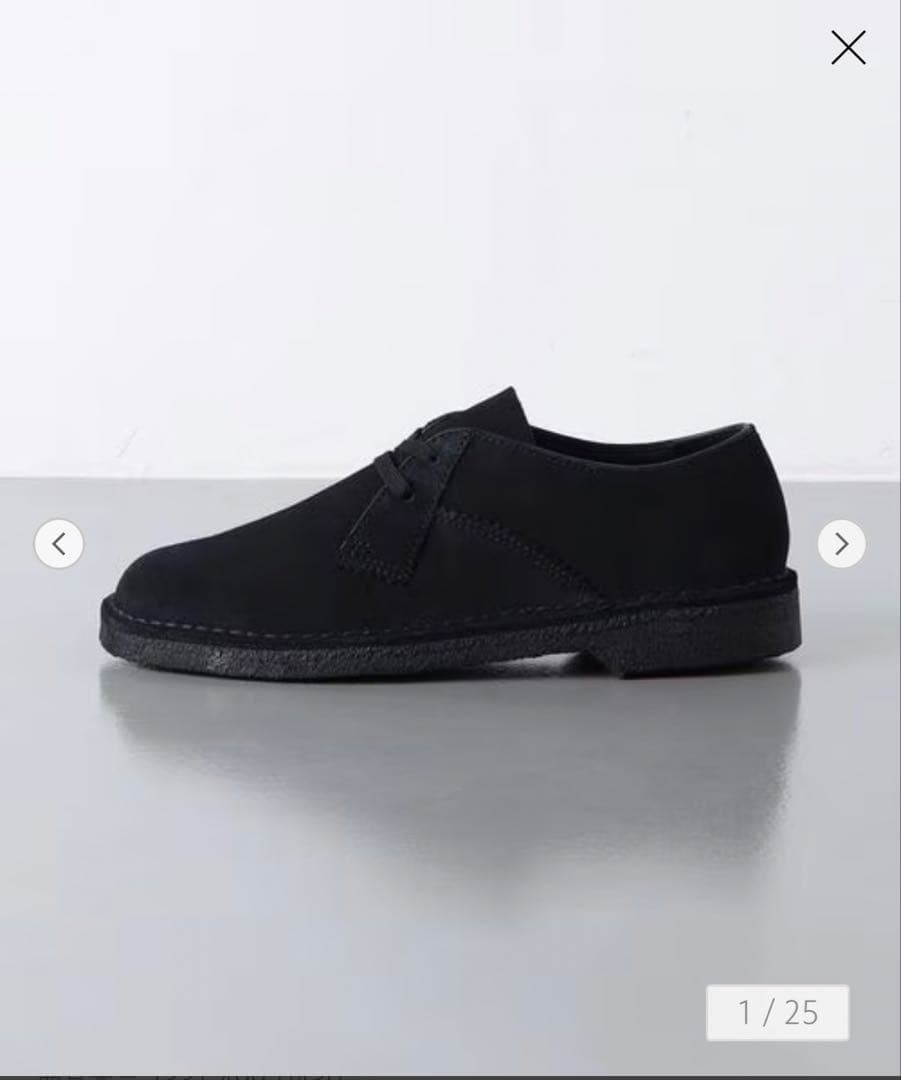 ユナイテッドアローズ　【別注】＜Clarks＞ デザートカーン　箱無し