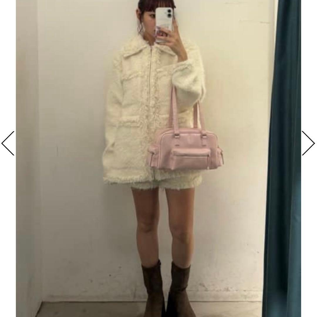 【新作即完売品】SLY FLUFFY TWEED ジャケット　アウター