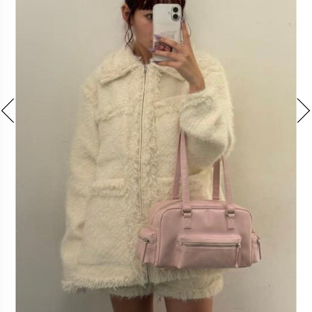 【新作即完売品】SLY FLUFFY TWEED ジャケット　アウター