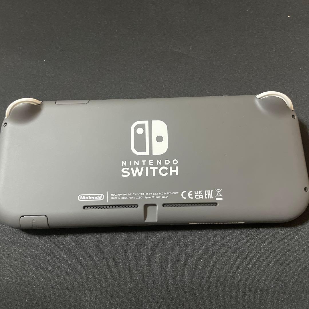 Nintendo Switch Lite グレー　ジャンク品　液晶凹みあり
