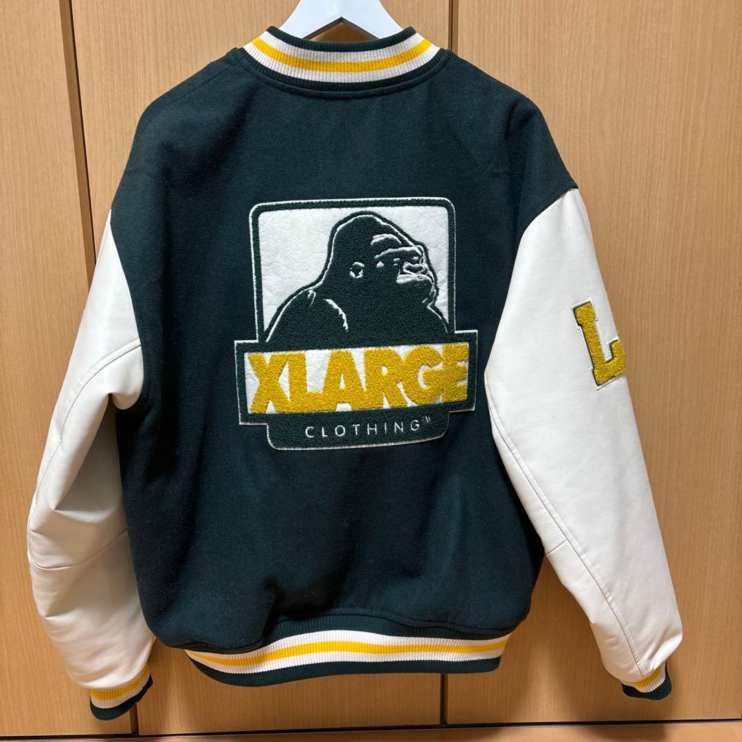 XLARGE スタジャン L ブラック/ホワイト
