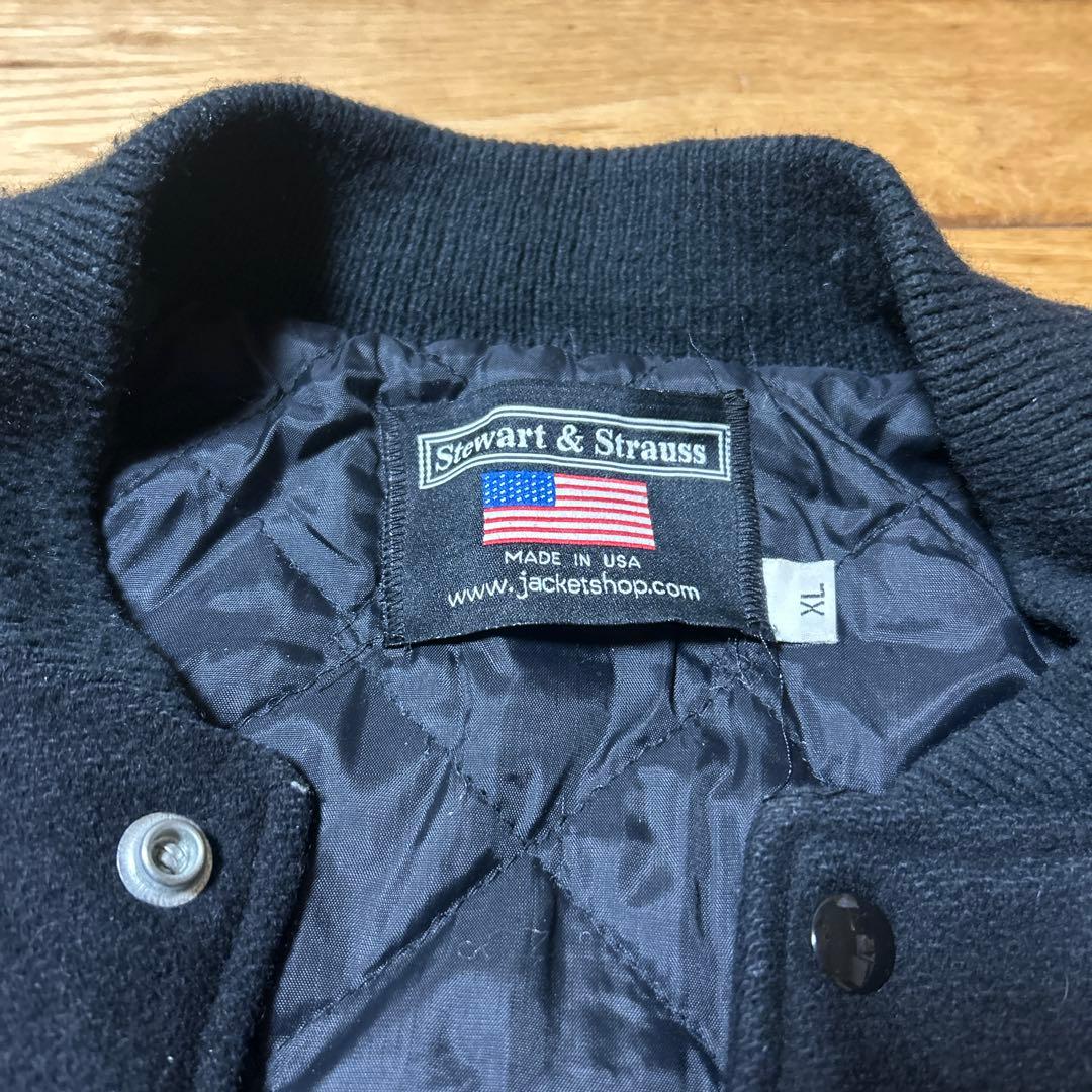 古着 90s USA製 HARLEY DAVIDSON スタジャン 古着