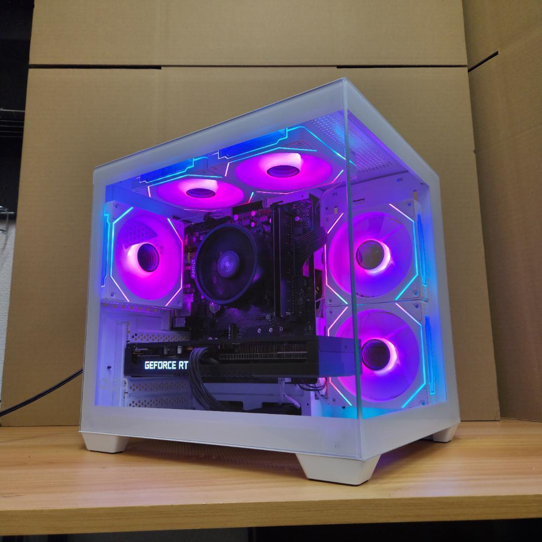 新品ケースゲーミングPC★RTX4060/Ryzen 7/SSD 512GB