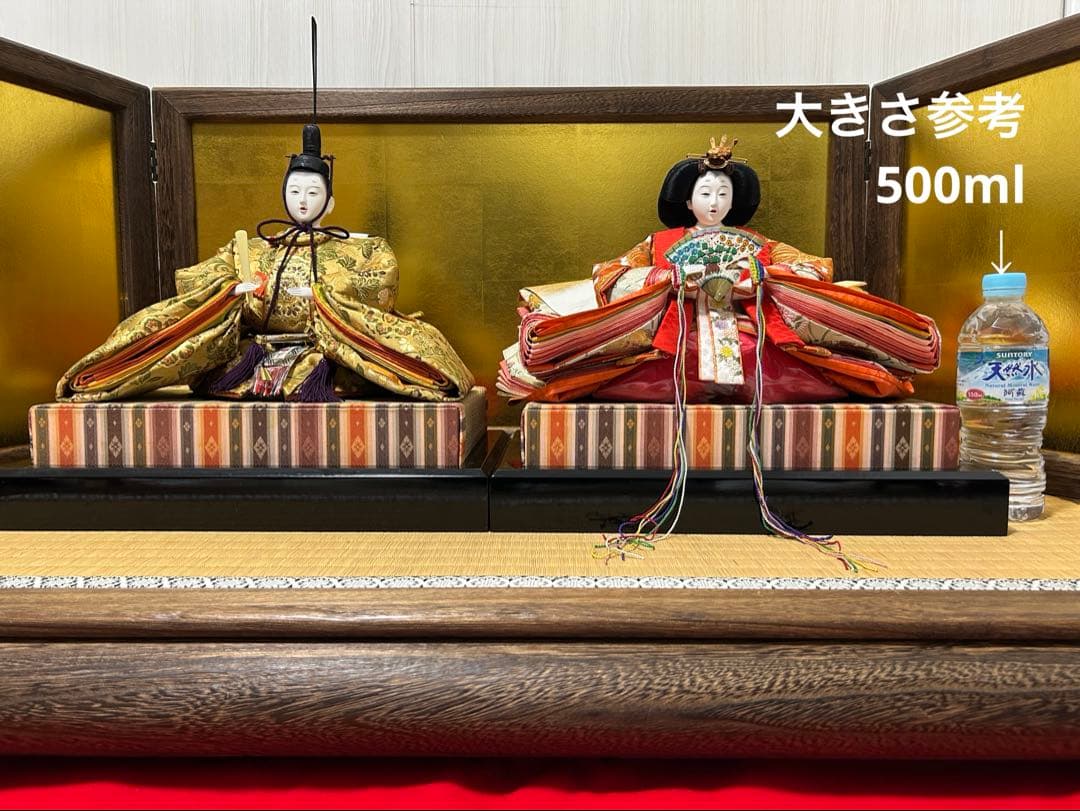 美品　特製本仕立　正絹束帯京雛　藤長監製　親王　平安　光寛作　翔鶴　特上七番