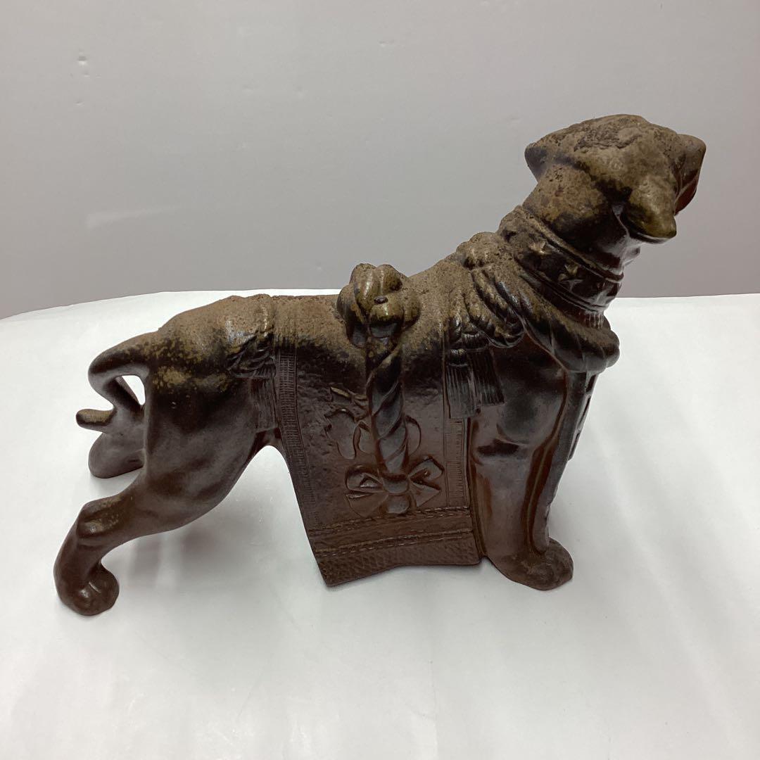 備前焼　土佐犬　　［匿名便］