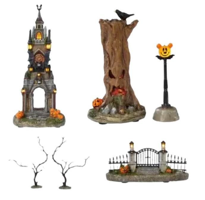 ディズニー ハロウィンヴィレッジ 12ピースセット クリスマス Disney