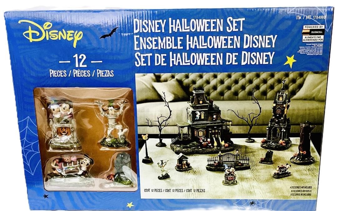 ディズニー ハロウィンヴィレッジ 12ピースセット クリスマス Disney