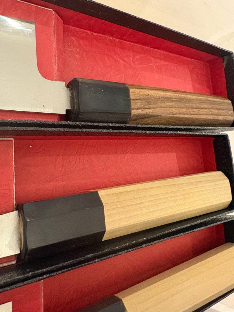 ３本で定価12万半額！まるよし刃物　堺火造り　まとめ売り！