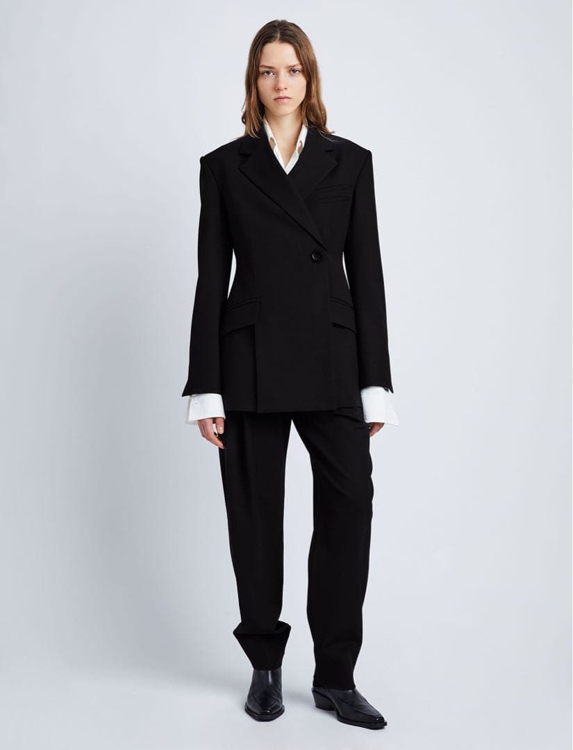30万 PROENZA SCHOULER 黒 ジャケット 2023 プロエンザ