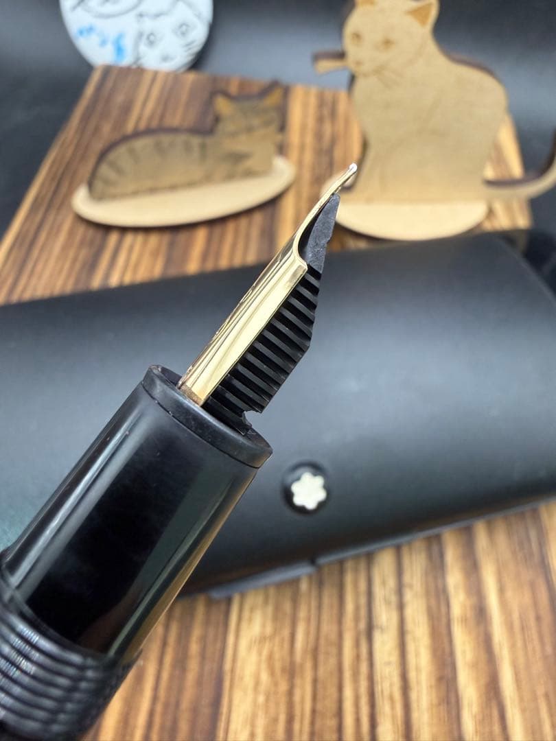 MONTBLANC 万年筆 146 14K EF 全金ニブ