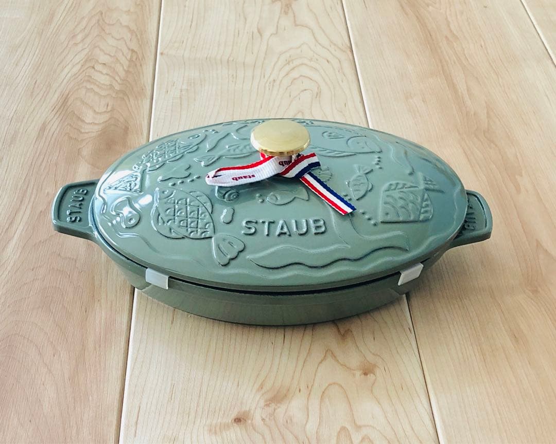 STAUB×minä perhonen　ホットプレート　オーシャン　オーバル