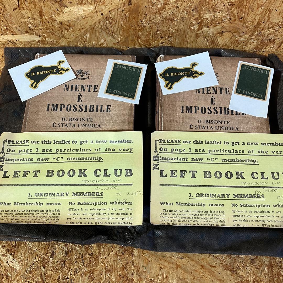IL BISONTE PUEBCO EMPTY BOOK 3個セット