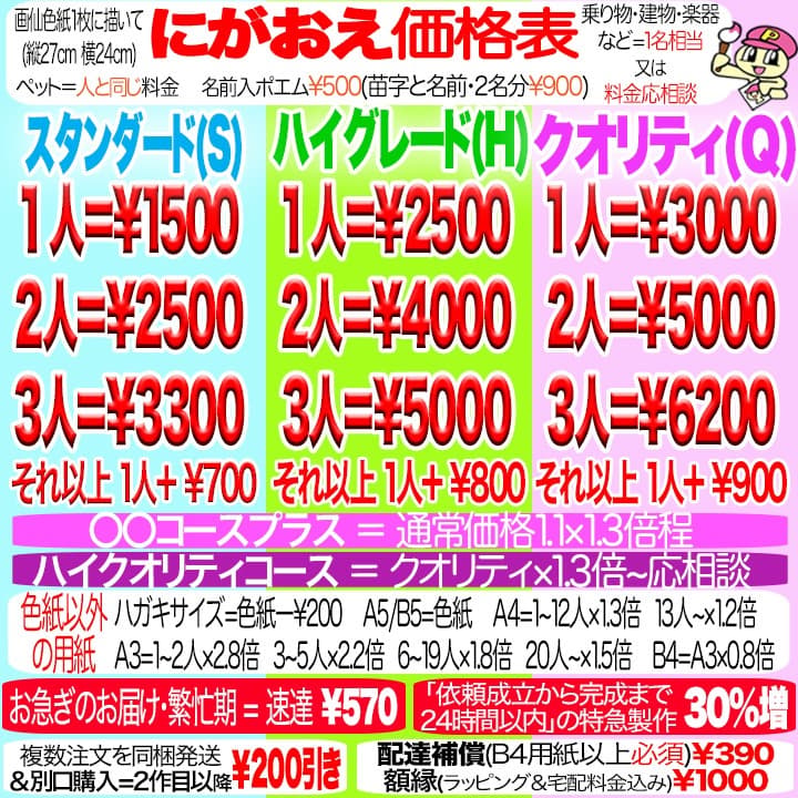 ☻似顔絵