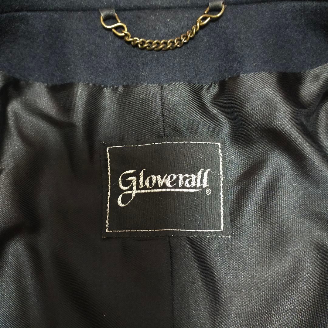 希少　ウール100%　英国製　Gloverall　50　濃紺　ピーコート