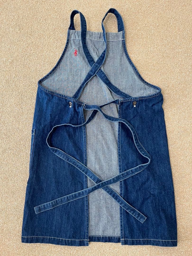 【美品】　ポロラルフローレン　エプロン　デニム生地