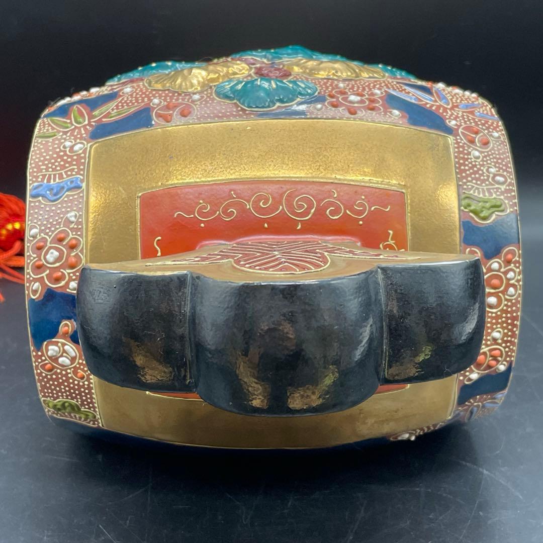 c299 九谷焼　加賀陶苑　小槌　縁起物