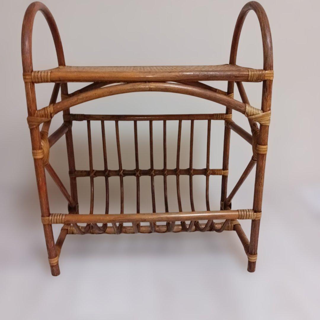 昭和レトロ　 オールドラタン 籐家具 ヴィンテージ