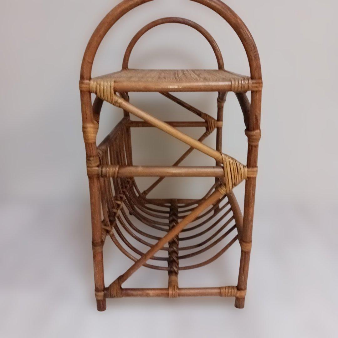 昭和レトロ　 オールドラタン 籐家具 ヴィンテージ
