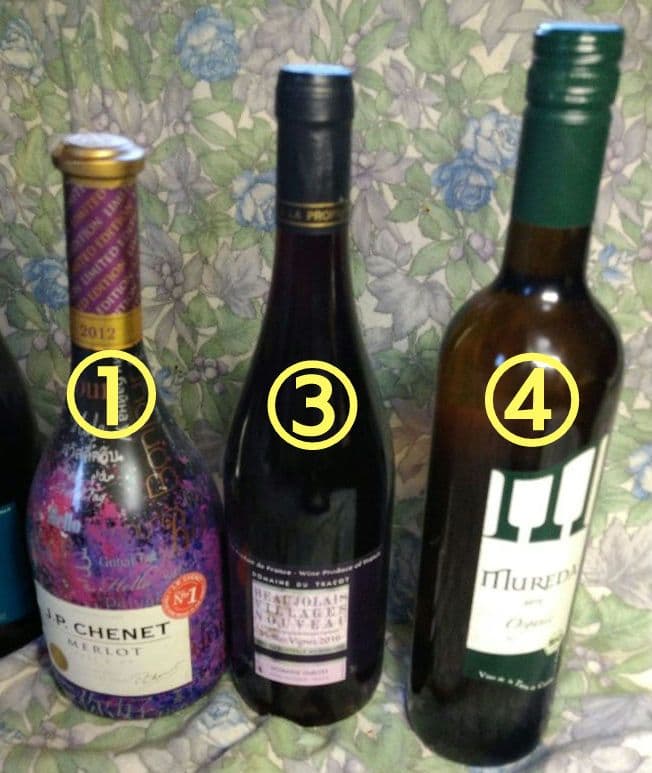 ♥【限定品入】♥ワインで楽しめる・ホームパーティーに♥豪華なワイン４種５本セット