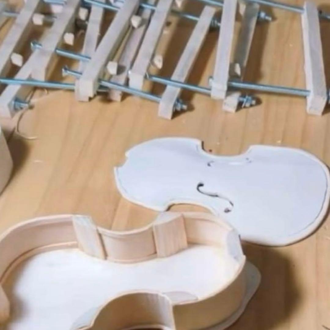 手作り小型コントラバス（約22cm）