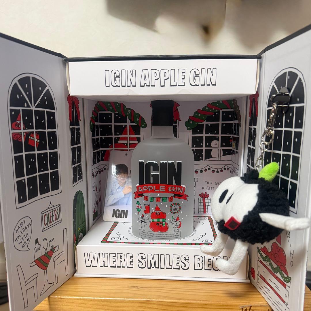 限定販売★IGIN APPLE GIN HOLIDAY Edition BOX黒