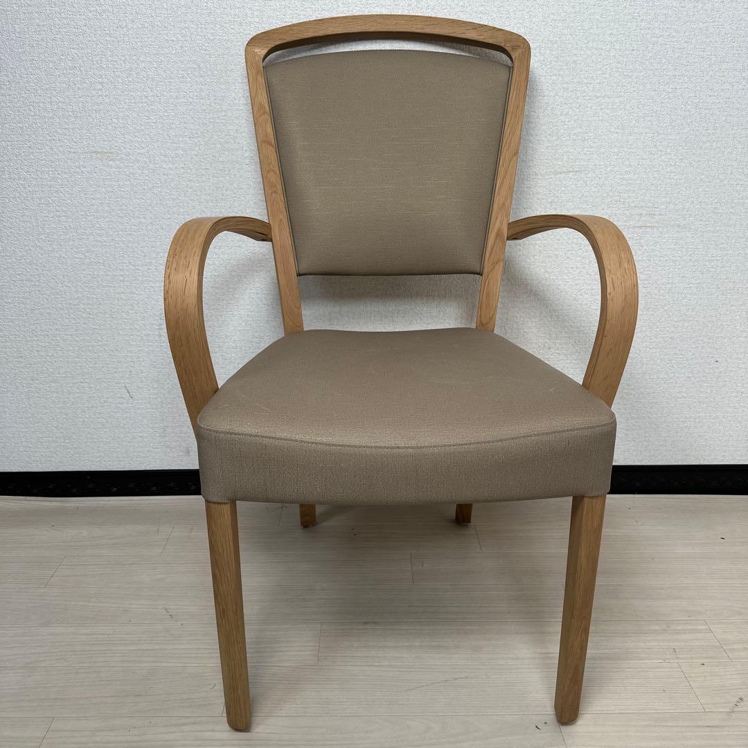 カリモク 軽量 ダイニングチェア アームチェア CT83モデル 23年製 i4※