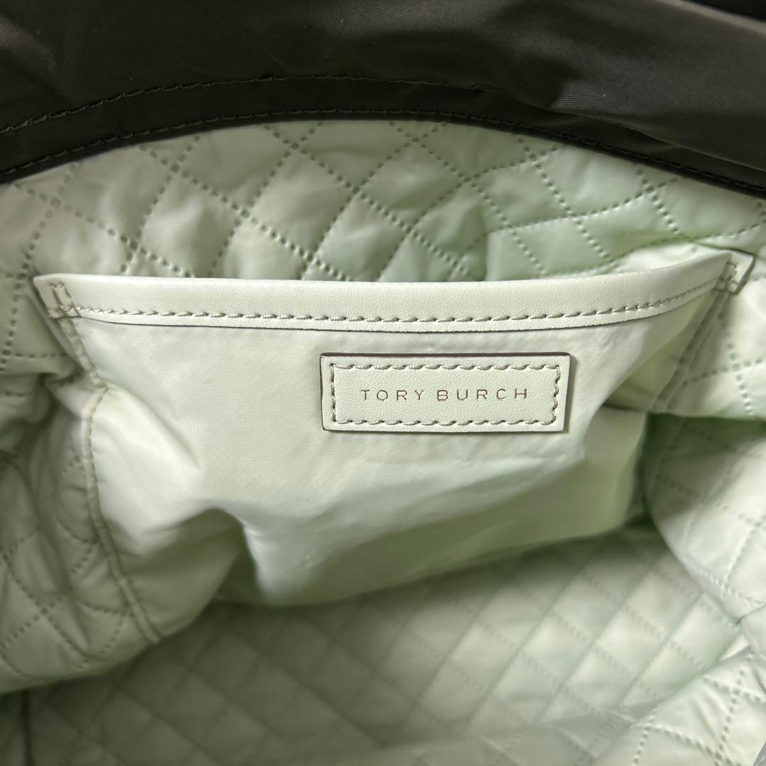 B*r様 【極美品】トリーバーチ 2way ショルダーバッグ ナイロン グリーン