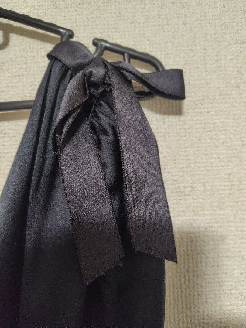 本日限定価格【CHANEL】ブラックシルクワンピース