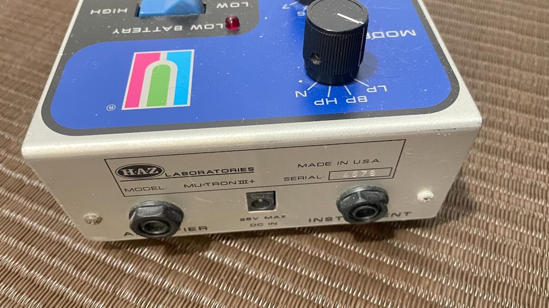 Mu-tron Ⅲ＋ ミュートロン オートワウ auto wah 　エフェクター