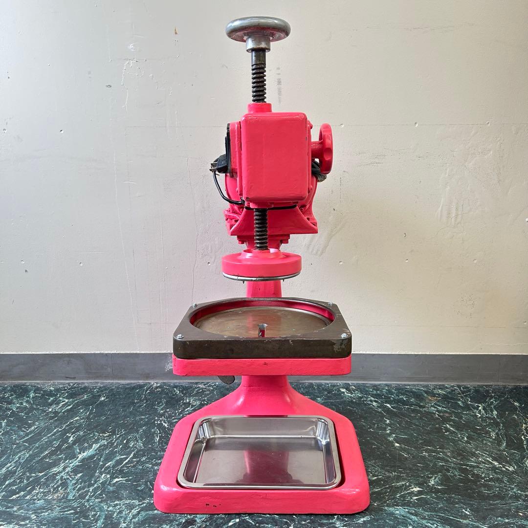 ★美品 レトロ 日立 業務用 電動かき氷器 ICE SHAVING MOTOR