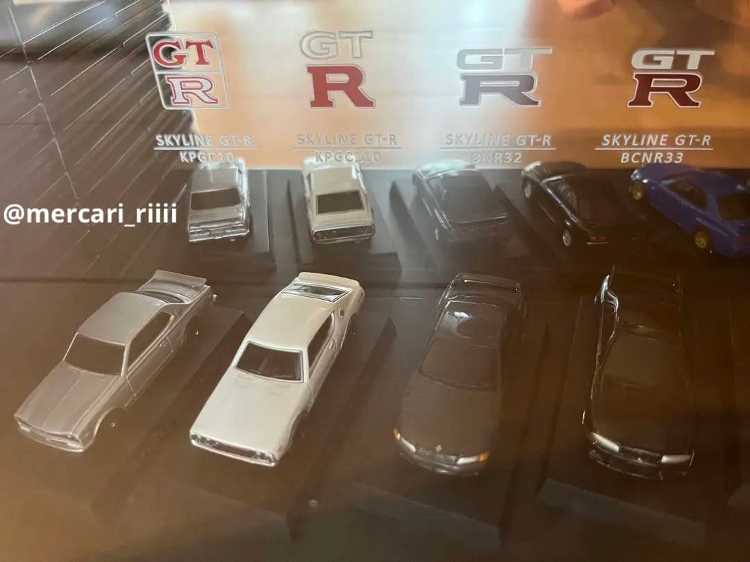 GTR  スカイライン 歴代名車コレクション 専用ディスプレイケース付き