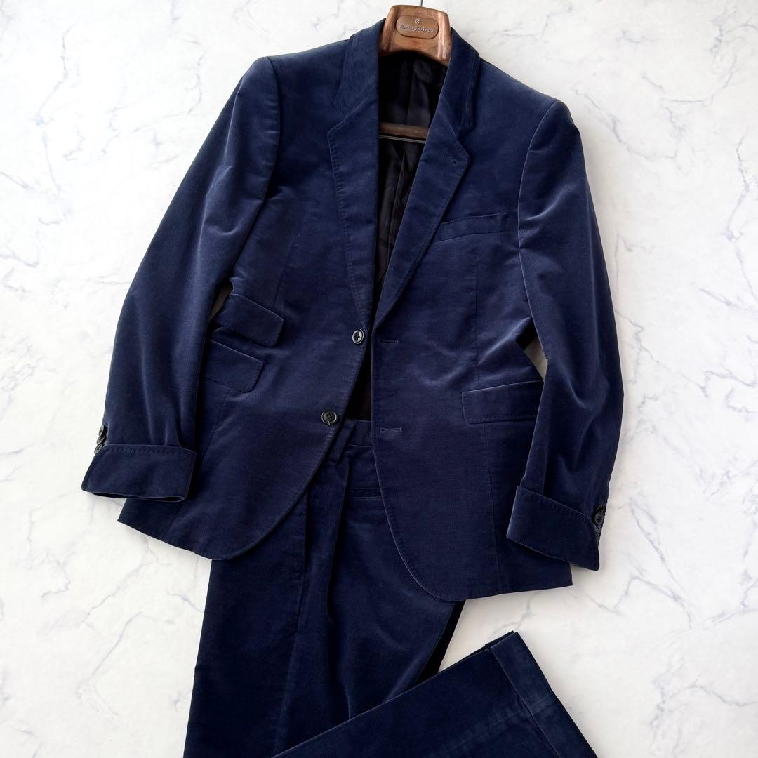 C846 Paul Smith ポールスミス ベロア セットアップ スーツ