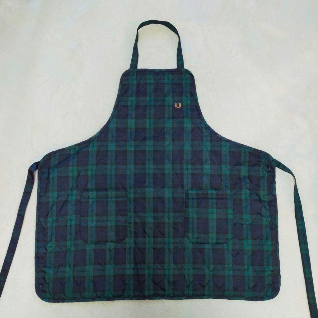 FRED PERRY　ライナー付　ステンカラーコート　刺繍ロゴ