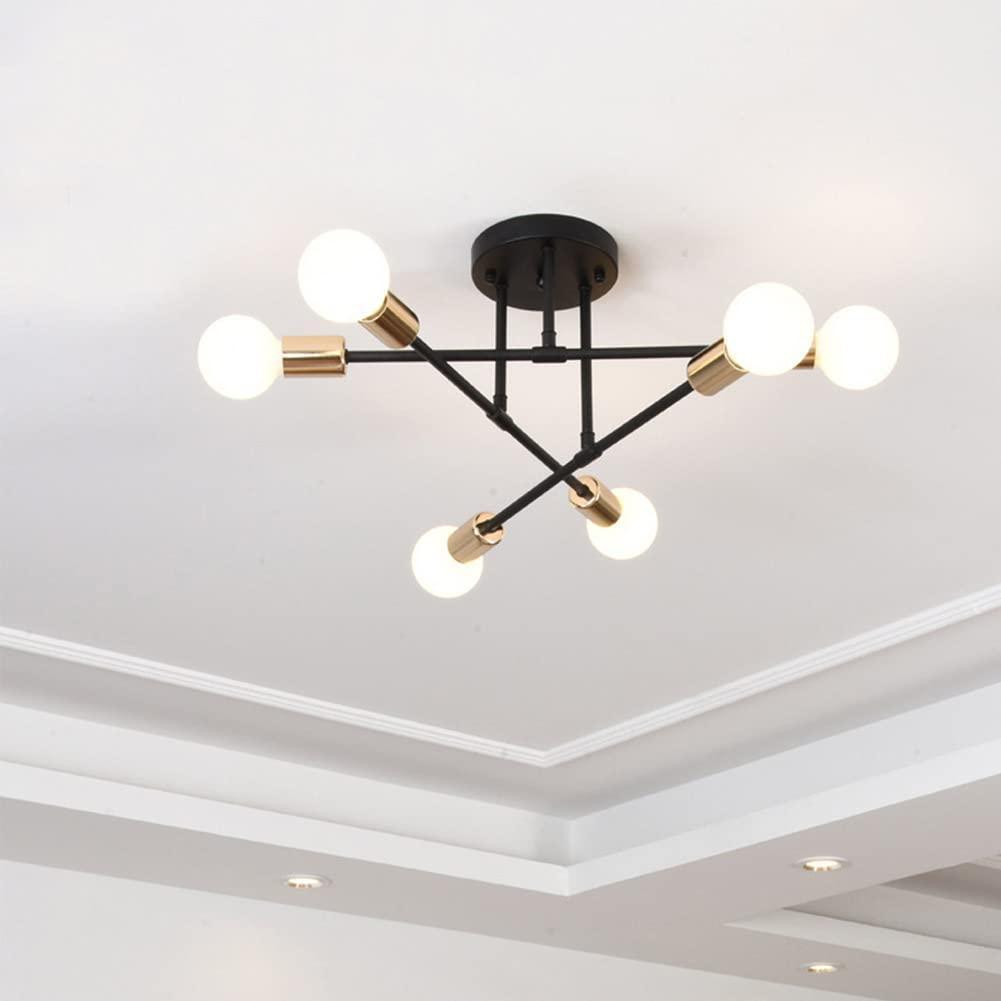☆6灯 シャンデリア シーリングライト ペンダント　北欧