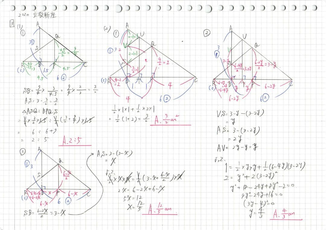 塾講師オリジナル数学解説 立教新座2015-25高校入試 全問動画付