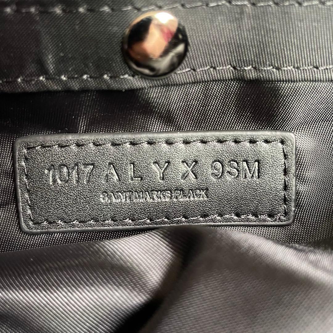 1017 ALYX 9SM タンクバックパック ブラック