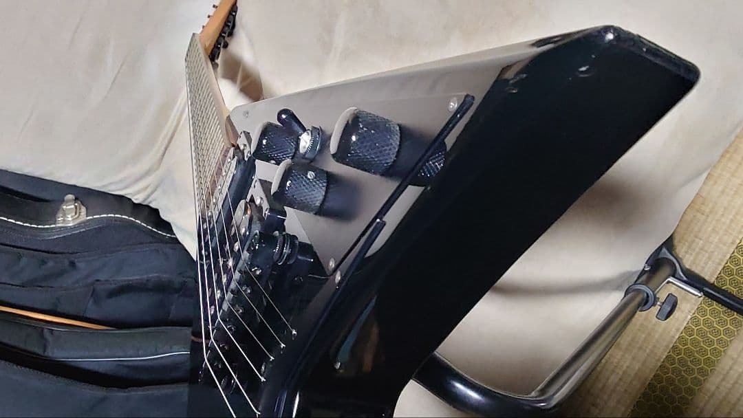 Grover Jackson RandyV 中信楽器 96年 ソフトケース付