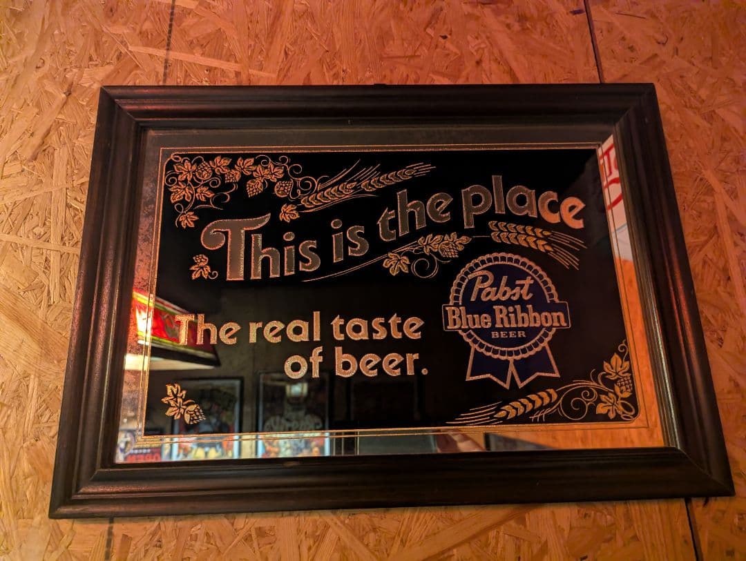Pabst Blue Ribbon　パブミラー