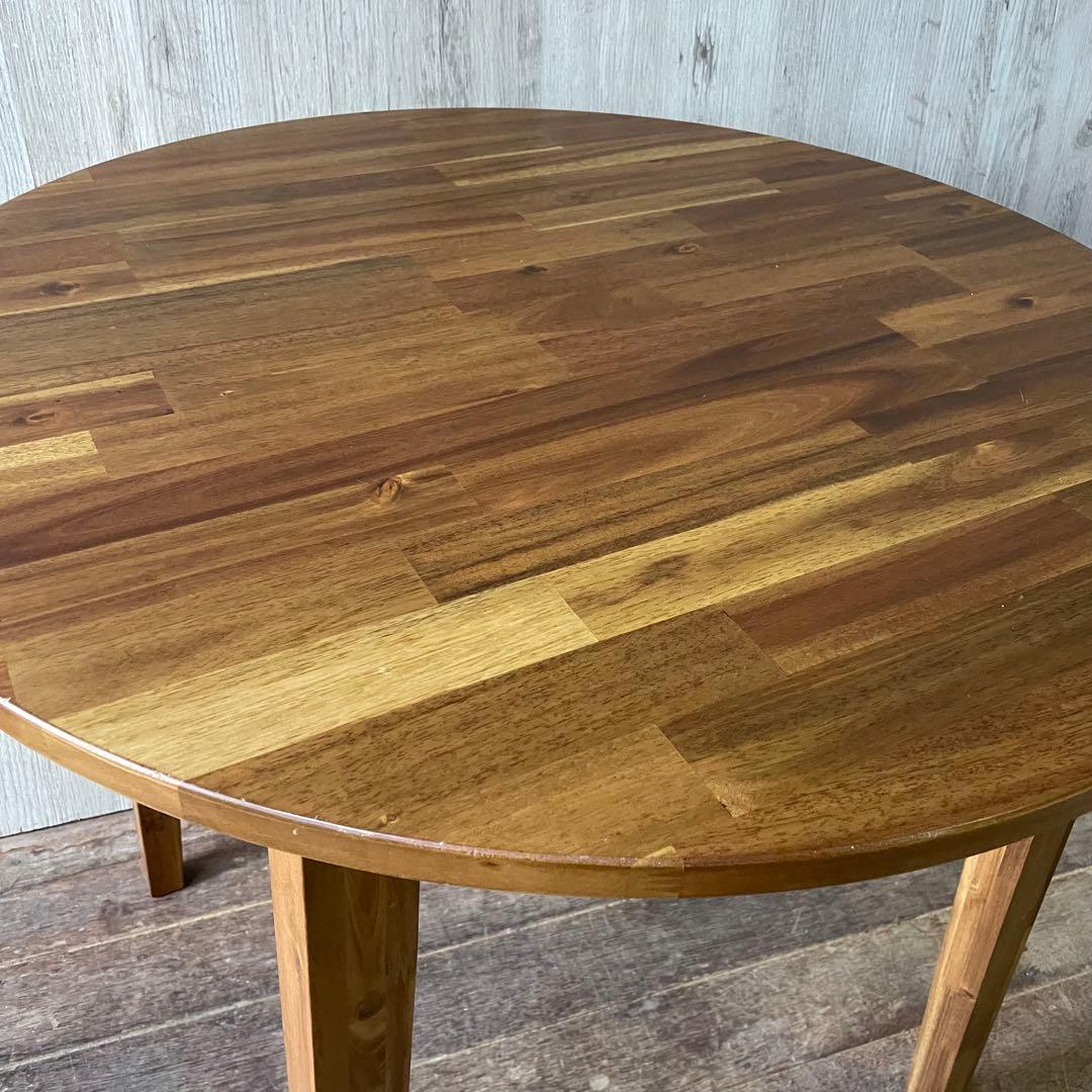 IKEA NACKANÄS ナッカンネース アカシア材 丸テーブル イケア